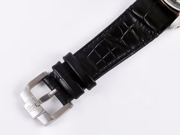 Audemars Piguet CODE 11.59 Tourbillon 26600 SS APPF Best Edition White Dial on Black Leather Strap A2948-fasswatch