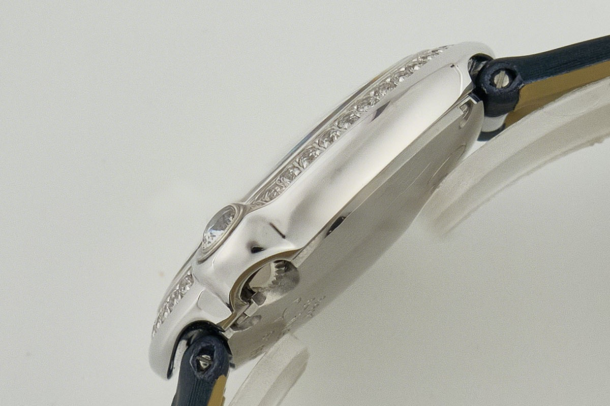 Cartier Ballon Blanc 30mm Silver Dial in Steel-fasswatch