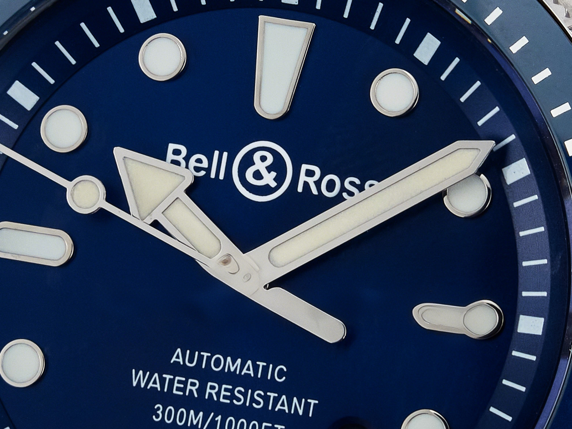 Breitling BR03-92 Diver BRF 1:1 Best Edition Blue Dial on Blue Rubber Strap A2824-fasswatch