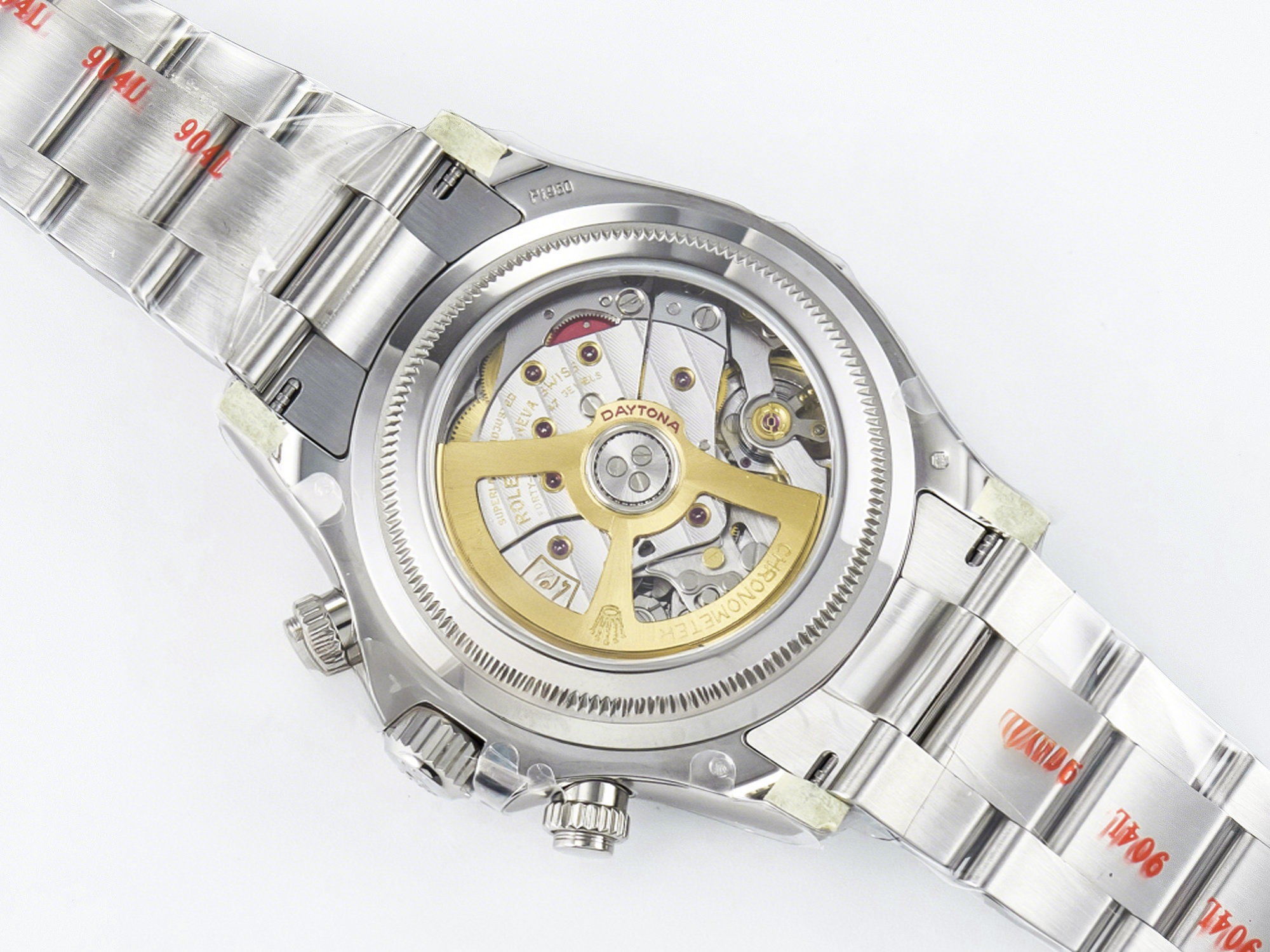 Rolex Daytona 126506 Clean 1:1 Best Edition 904L Steel Ice Blue Dial Lume Markers on SS Bracelet SH4131-fasswatch