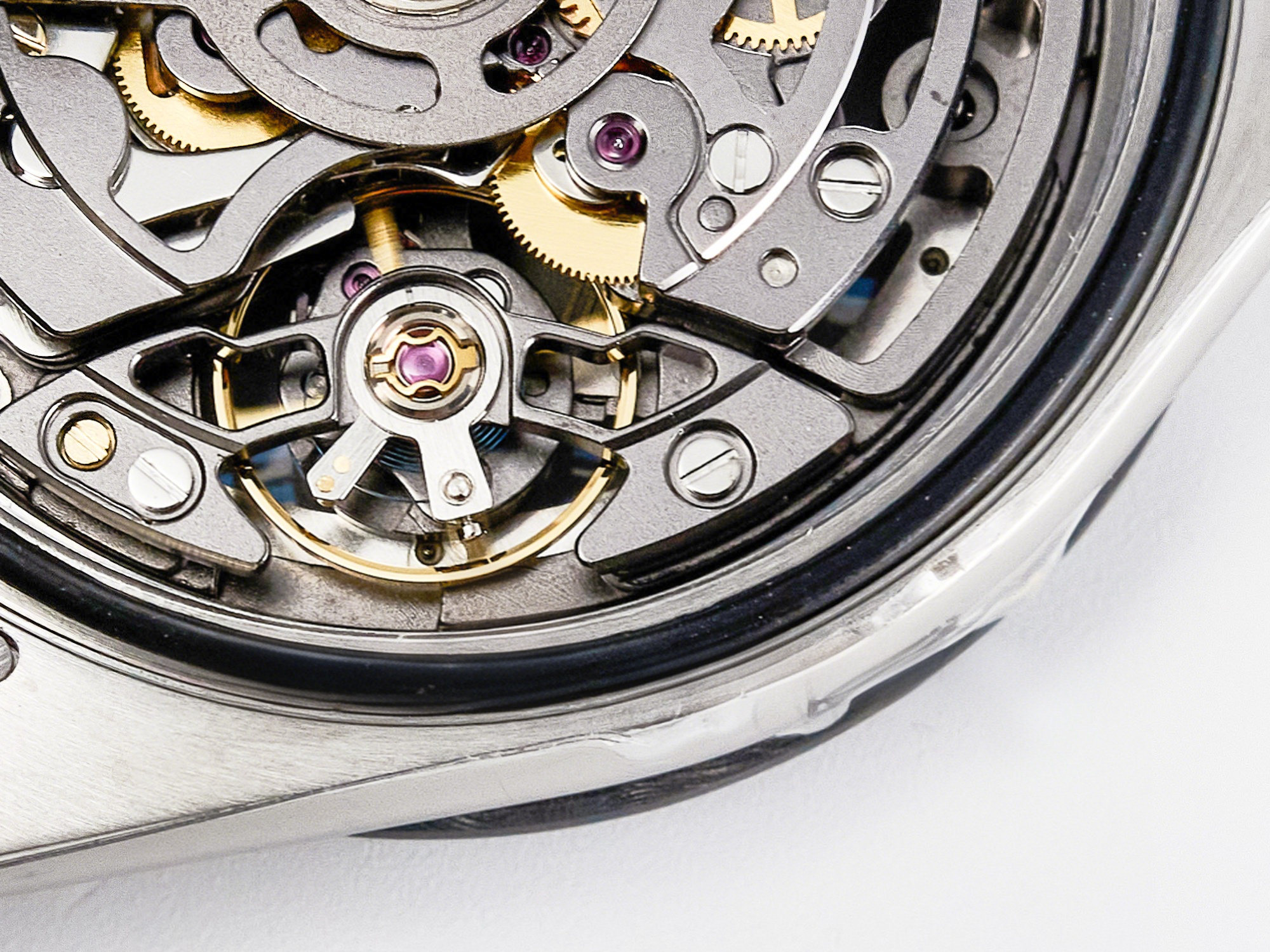 Rolex Daytona Artisans SS GETF Best Edition Blue Skeleton Dial Diamonds Bezel on SS Bracelet DD4802-fasswatch