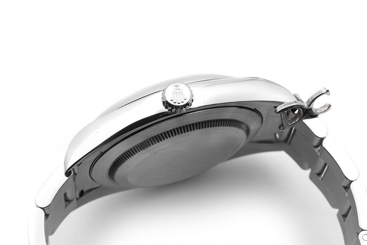 Rolex Oyster Perpetual 39mm Dark Rhodium Dial 114300DRSO-fasswatch