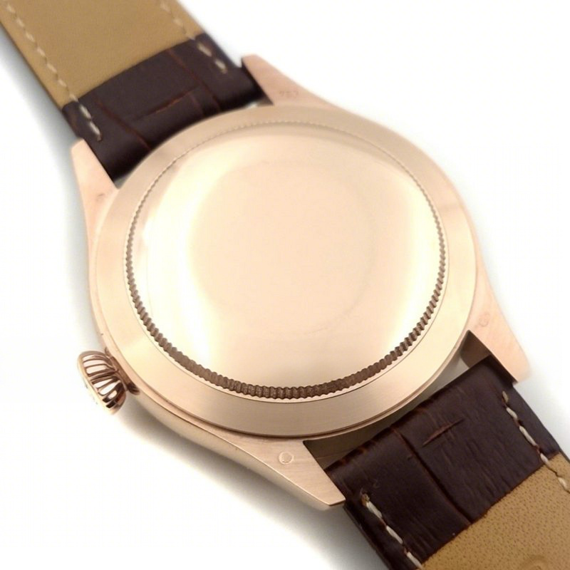 Rolex Cellini Time in Everest Gold 50505 (White Dial)-fasswatch