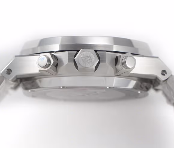 Audemars Piguet Royal Oak Self-Winding Chronograph Grey/Black Dial in Steel-fasswatch