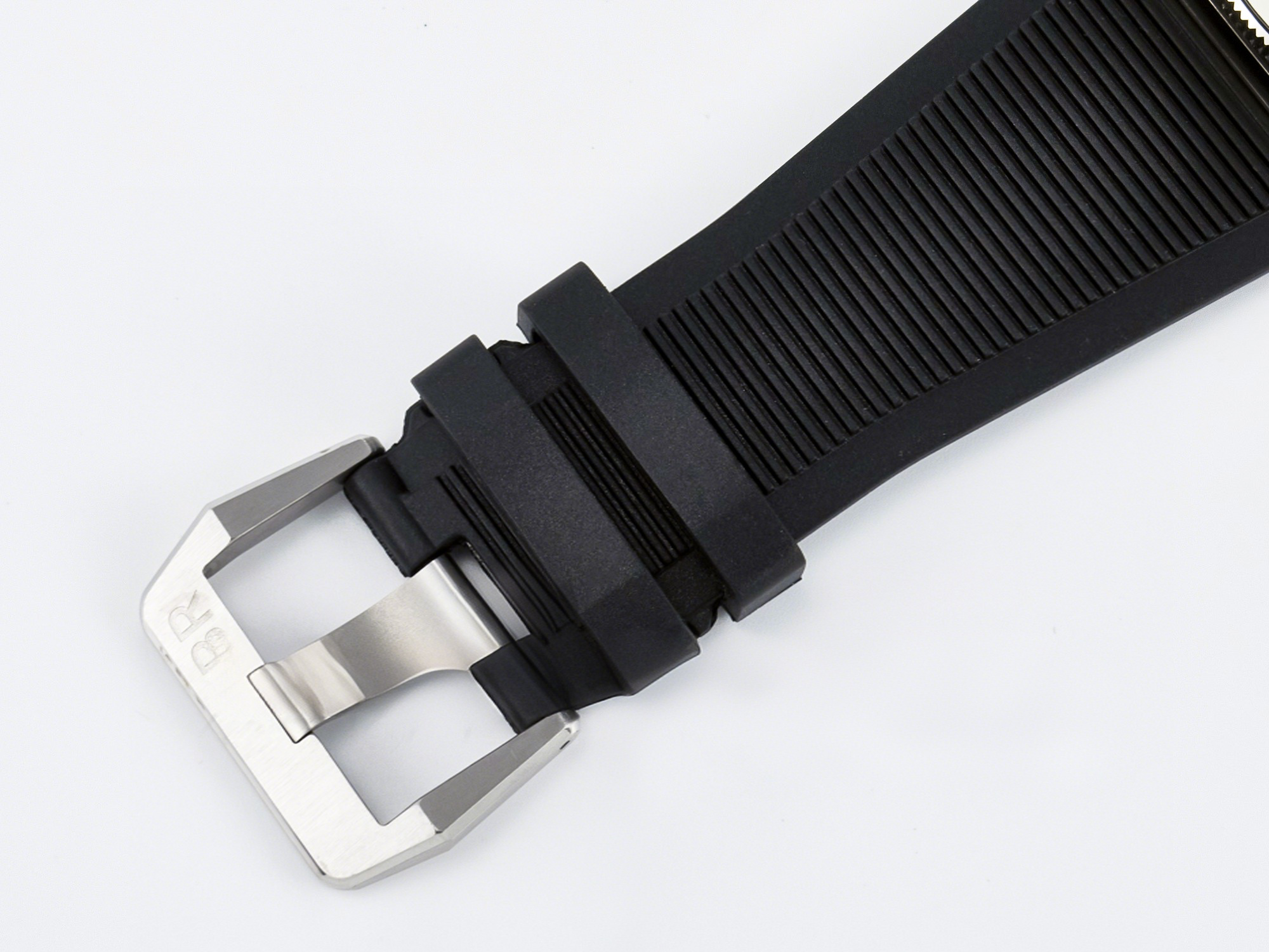 Breitling BR03-92 Diver BRF 1:1 Best Edition White Dial on Black Rubber Strap A2824-fasswatch