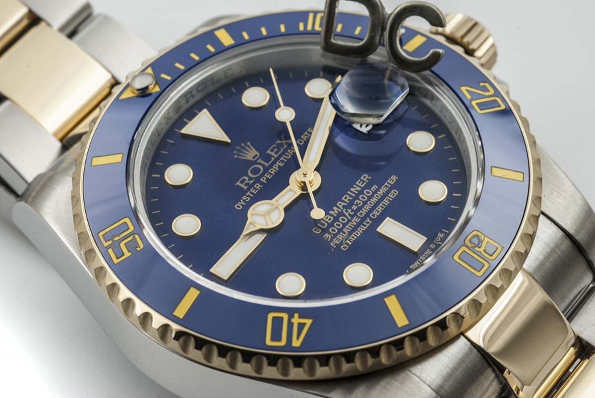 Rolex Submariner 116613LB Blue Ceramic-fasswatch