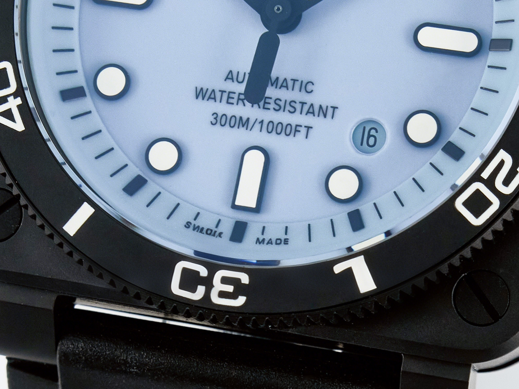 Breitling BR03A Instruments BRF 1:1 Best Edition Blue Dial on Black Rubber Strap A2824-fasswatch