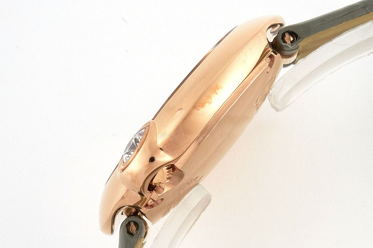 Cartier Ballon Blanc 30mm Silver Dial in Rose Gold-fasswatch