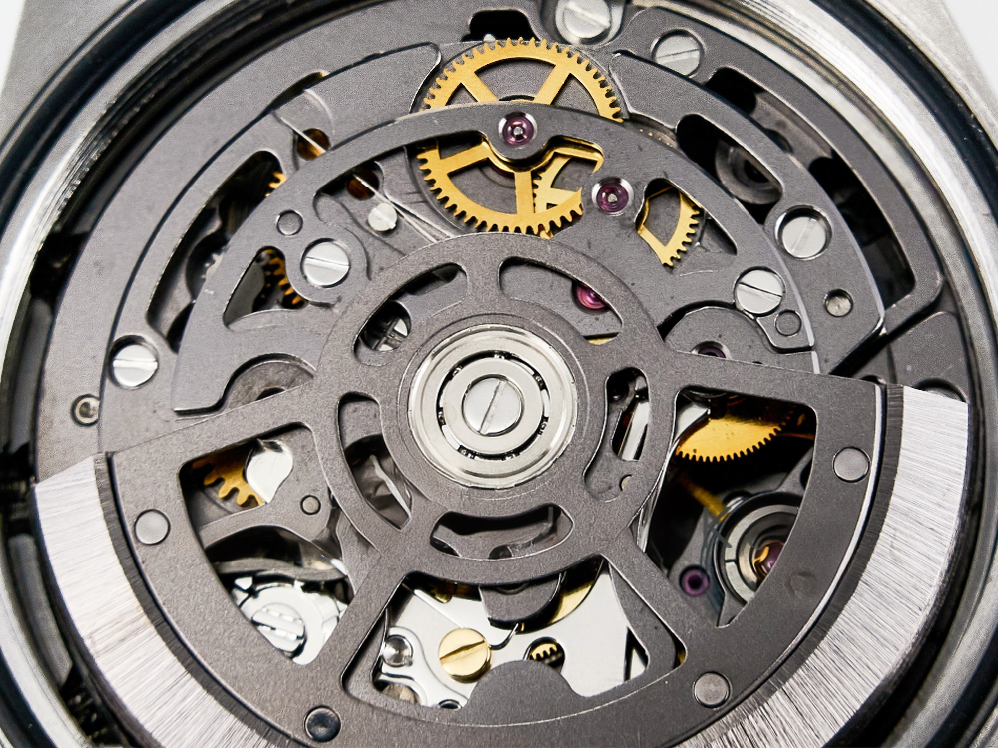 Rolex Daytona Artisans SS GETF Best Edition Skeleton Dial Black Ceramic Bezel on SS Bracelet DD4802-fasswatch