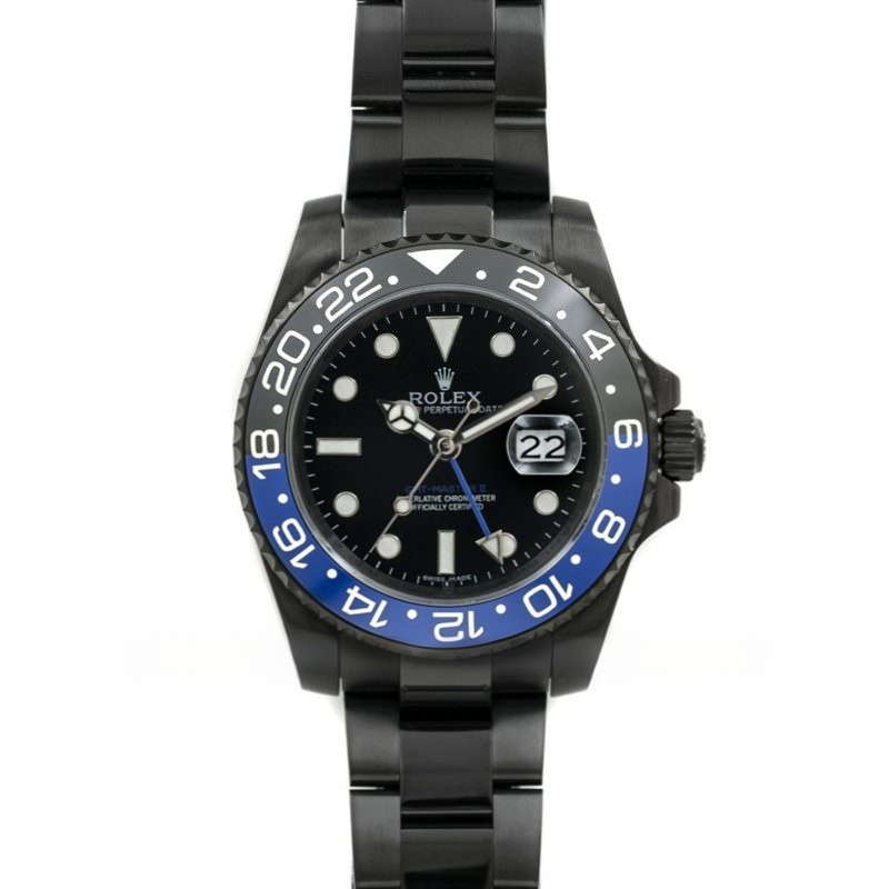 Rolex GMT Master II 116710 BLNR in PVD Black-fasswatch