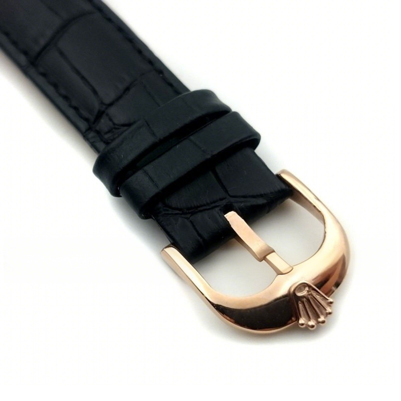 Rolex Cellini Time in Everest Gold 50505 (Black Dial)-fasswatch