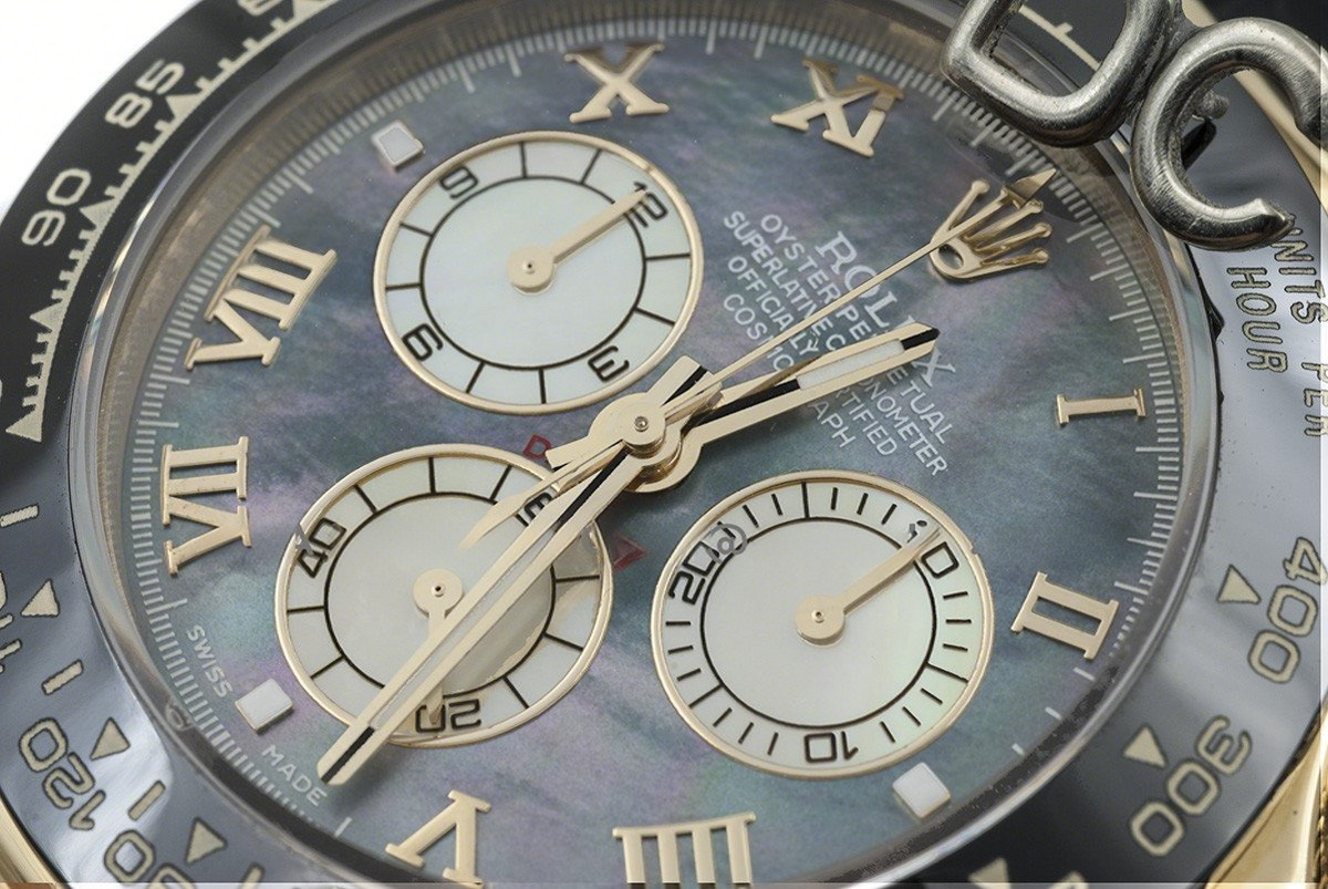 Rolex Daytona 116515 Mother of Pearl Dial in Yellow Gold-fasswatch