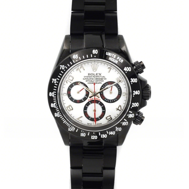 Rolex Daytona 116509 PVD White Dial-fasswatch