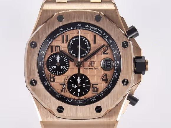 Audemars Piguet Royal Oak Offshore 42mm RG TKF Best Edition RG Dial on RG Bracelet A7750-fasswatch