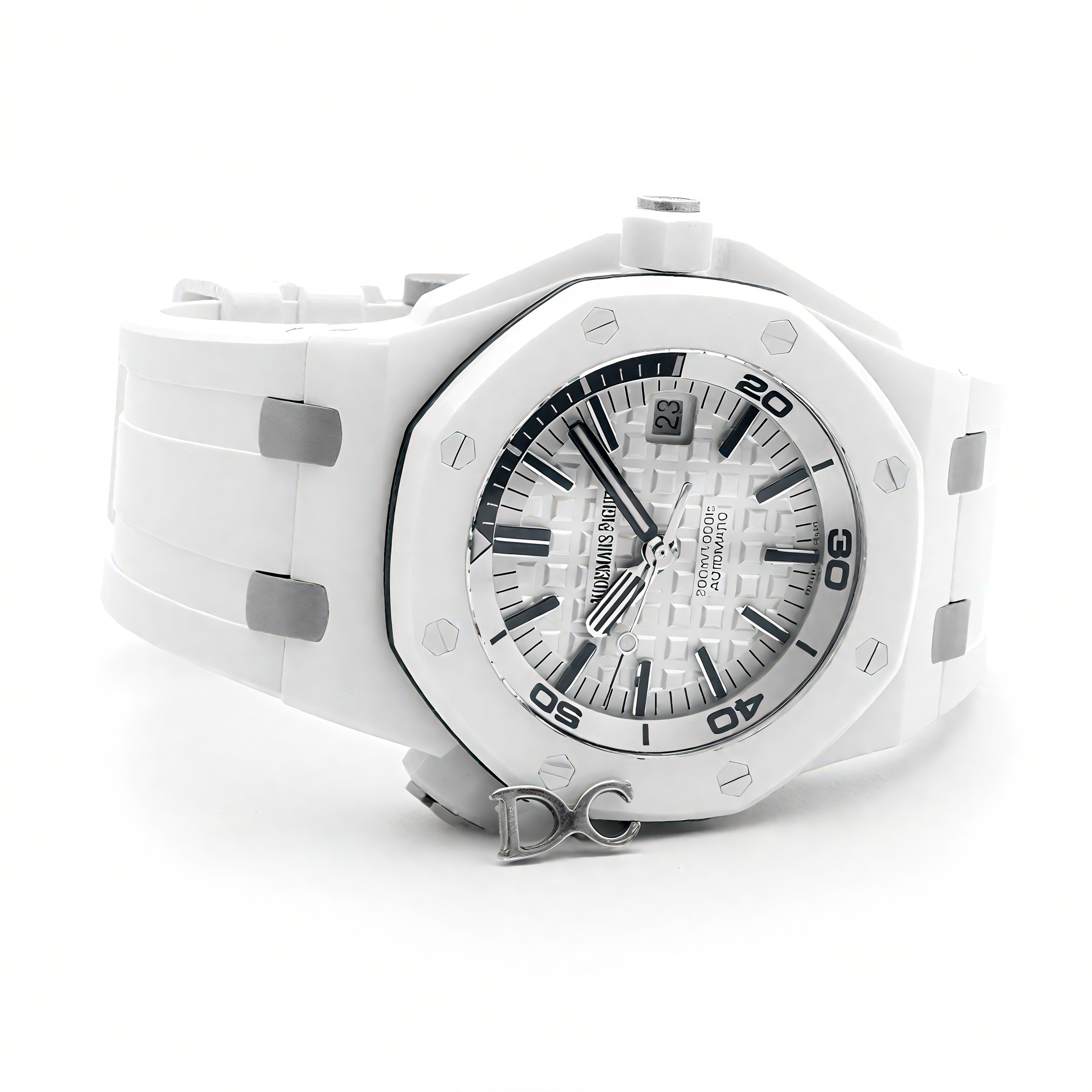 Audemars Piguet Royal Oak Offshore Diver White Ceramic-fasswatch