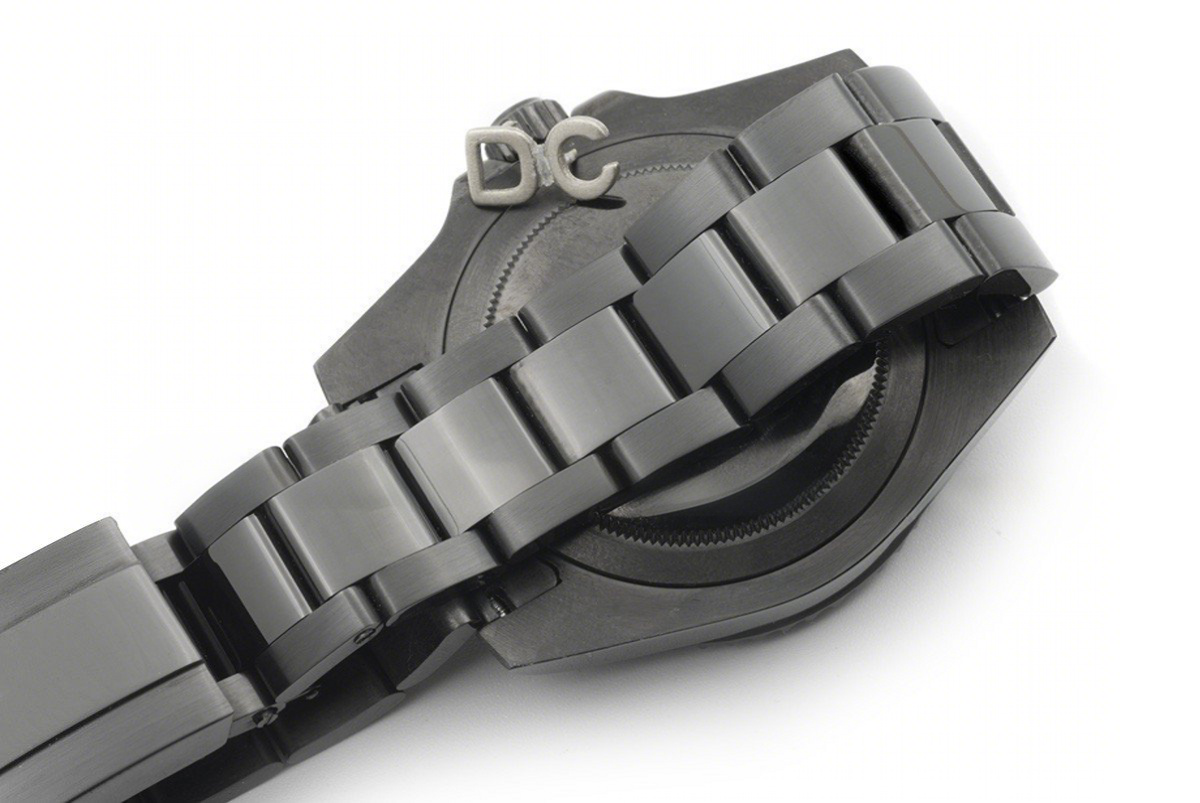 Rolex GMT Master II 116710 BLNR White Dial in PVD Black-fasswatch