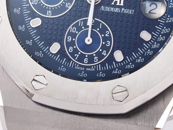 Audemars Piguet Royal Oak Offshore 42mm Re-edition SS TKF Best Edition Blue Dial on SS Bracelet A7750-fasswatch
