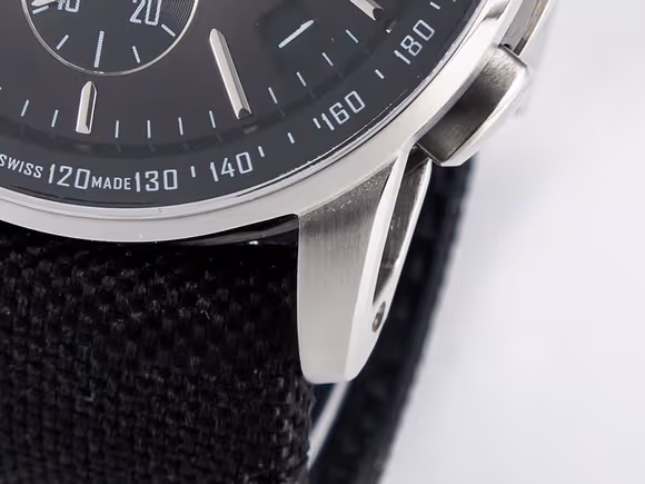 Audemars Piguet Code 11.59 Chrono 26393 SS APPF Best Edition GraySS Dial on Black Nylon Strap A4401-fasswatch