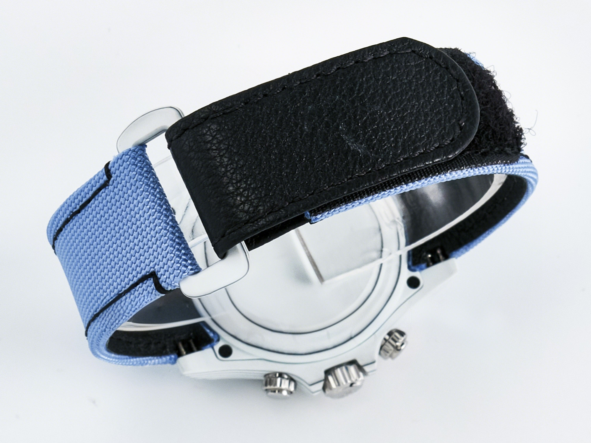 Rolex Daytona Artisans SS GETF Best Edition Blue Skeleton Dial Diamonds Bezel on SS Bracelet DD4802-fasswatch