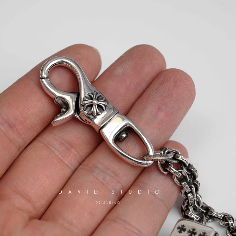 Chrome Hearts Cross Ring - Gothic 925 Sterling Silver Jewelry | David Studio