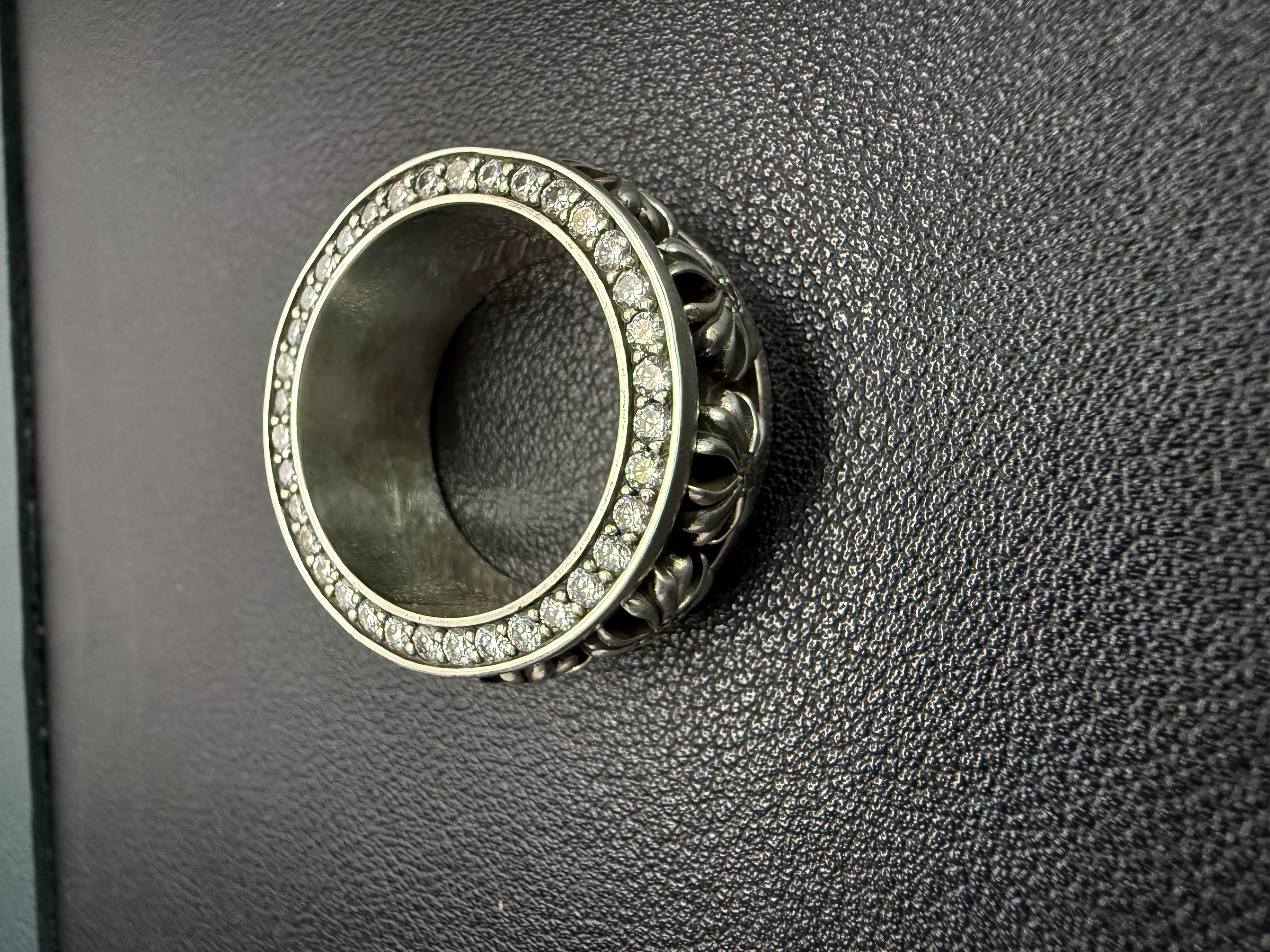 Chrome Hearts Cross Ring - Gothic 925 Sterling Silver Jewelry | David Studio