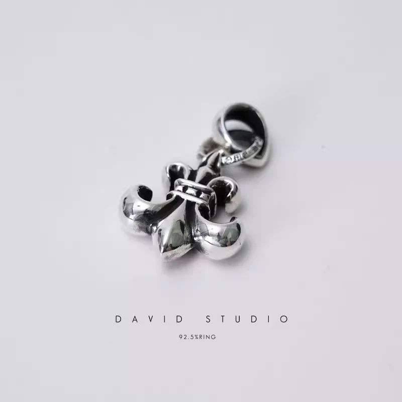 Chrome Hearts Cross Ring - Gothic 925 Sterling Silver Jewelry | David Studio