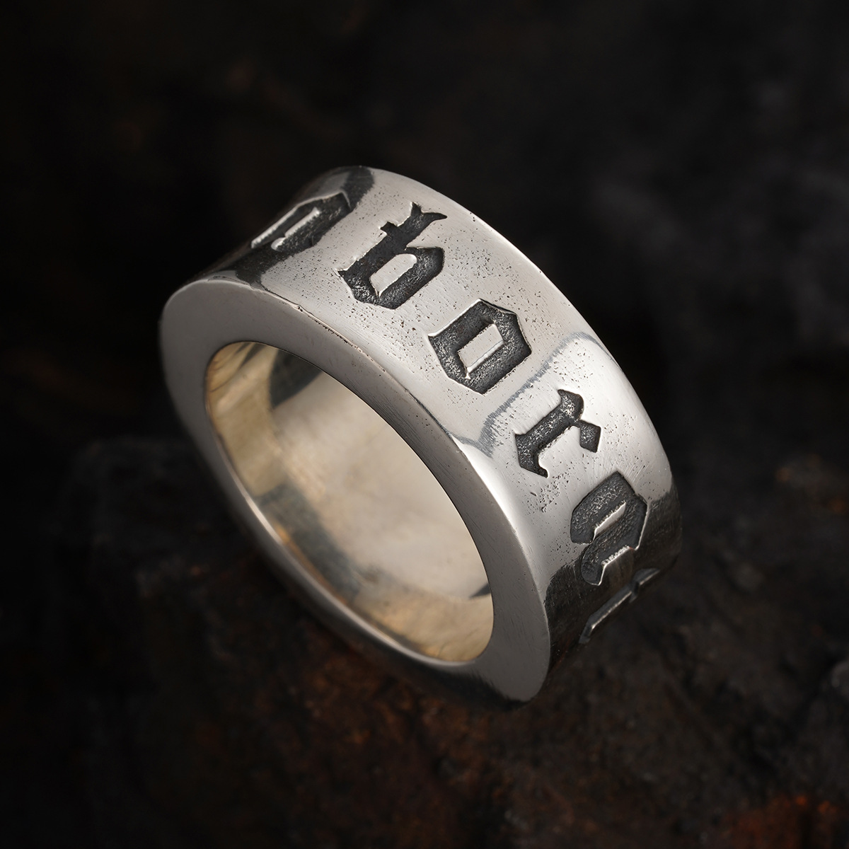 Chrome Hearts Cross Ring - Gothic 925 Sterling Silver Jewelry | David Studio