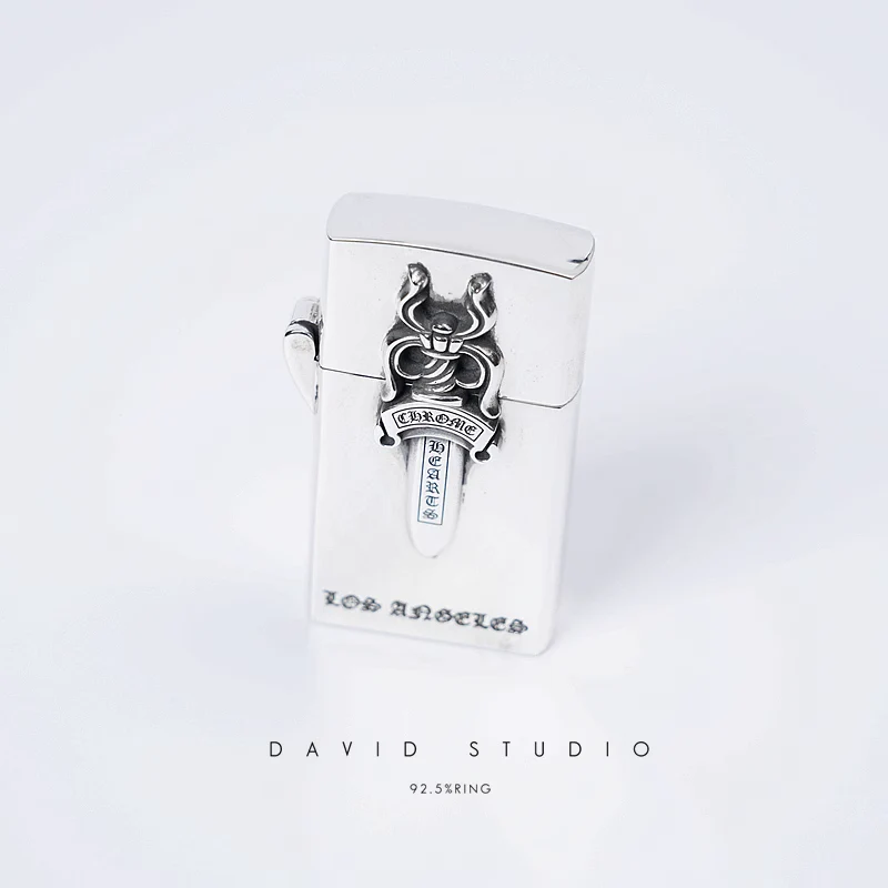 Chrome Hearts Cross Ring - Gothic 925 Sterling Silver Jewelry | David Studio