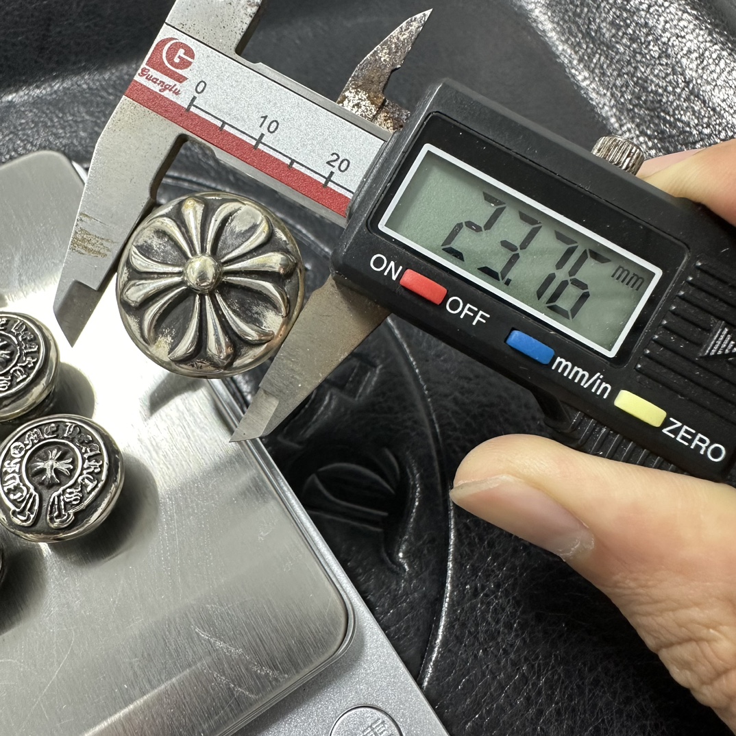 Chrome Hearts Cross Ring - Gothic 925 Sterling Silver Jewelry | David Studio