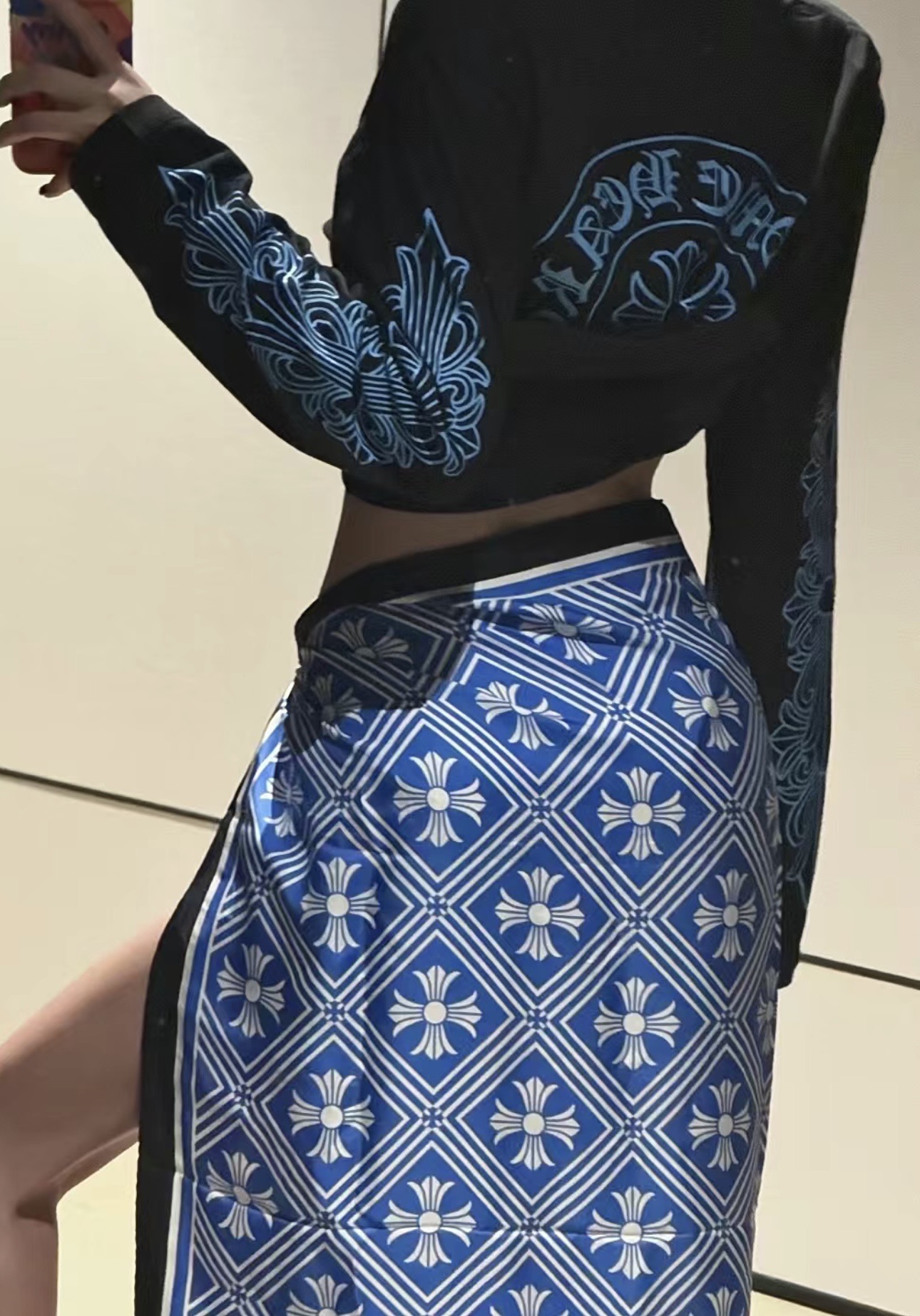 Chrome Hearts Cross Ring - Gothic 925 Sterling Silver Jewelry | David Studio