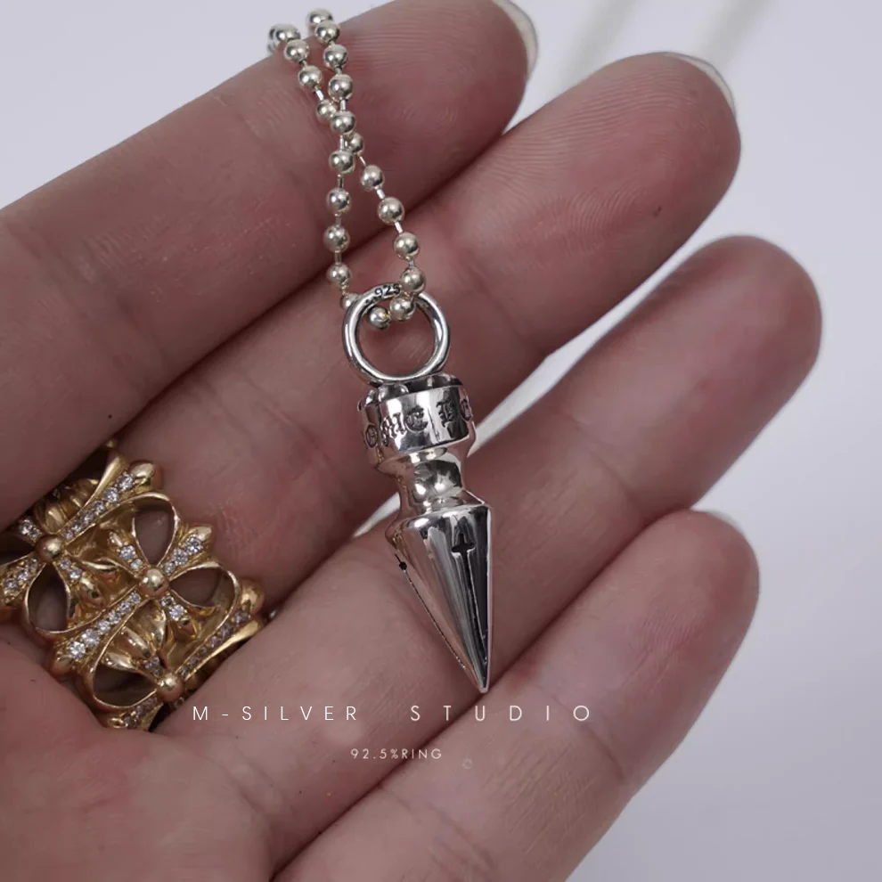 Chrome Hearts Cross Ring - Gothic 925 Sterling Silver Jewelry | David Studio