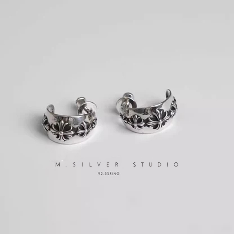 Chrome Hearts Cross Ring - Gothic 925 Sterling Silver Jewelry | David Studio