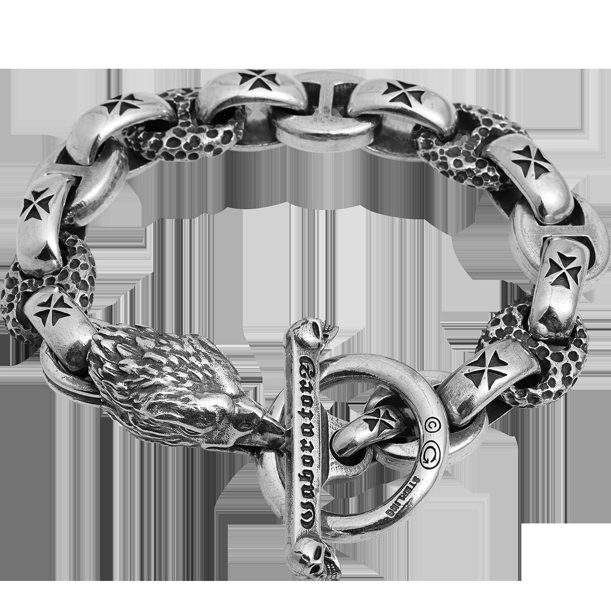 Chrome Hearts Cross Ring - Gothic 925 Sterling Silver Jewelry | David Studio