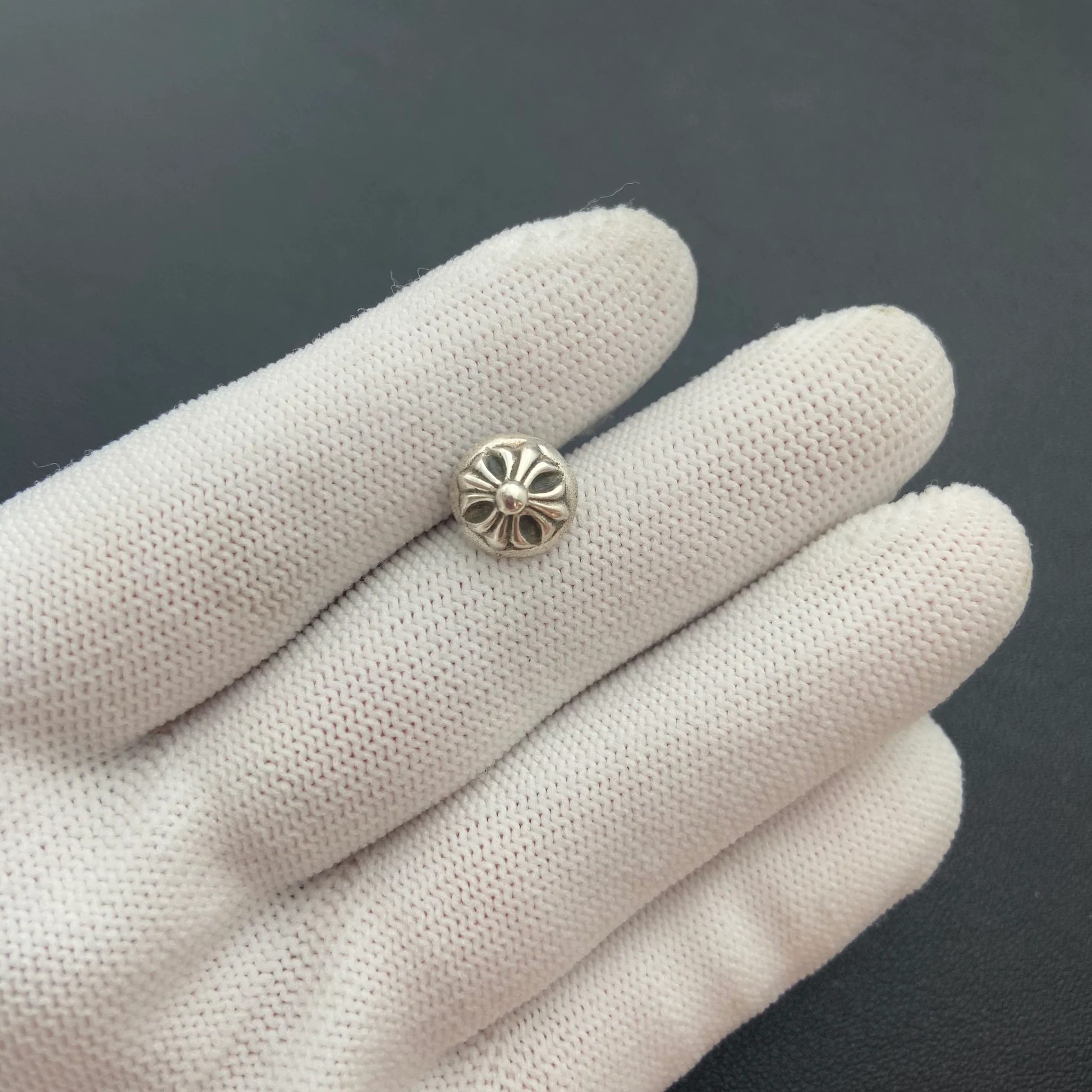 Chrome Hearts Cross Ring - Gothic 925 Sterling Silver Jewelry | David Studio