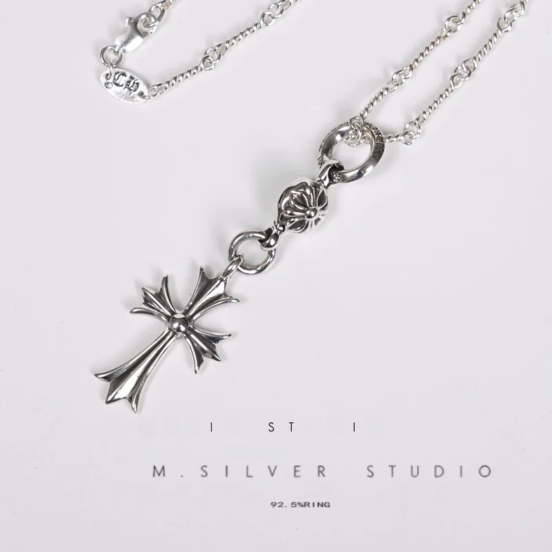 Chrome Hearts Cross Ring - Gothic 925 Sterling Silver Jewelry | David Studio