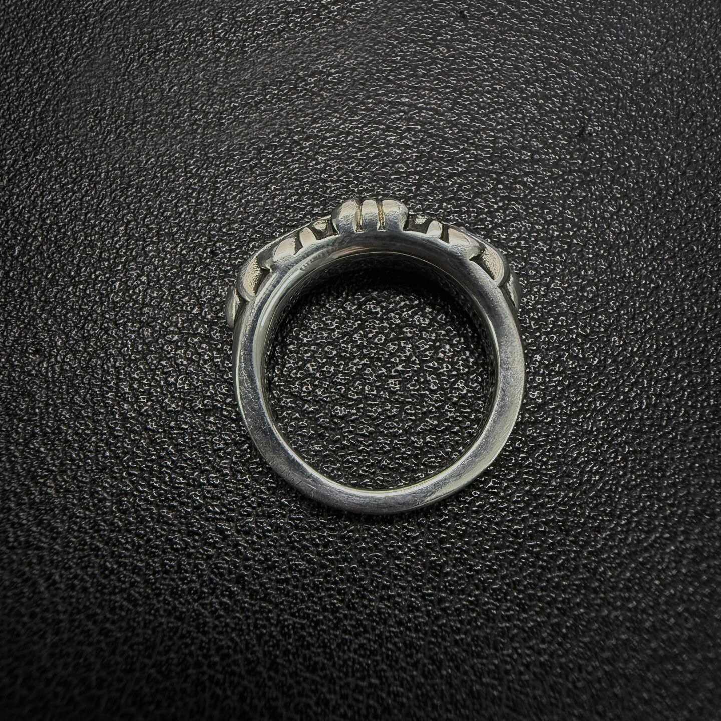 Chrome Hearts Cross Ring - Gothic 925 Sterling Silver Jewelry | David Studio