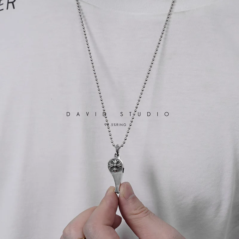 Chrome Hearts Cross Ring - Gothic 925 Sterling Silver Jewelry | David Studio