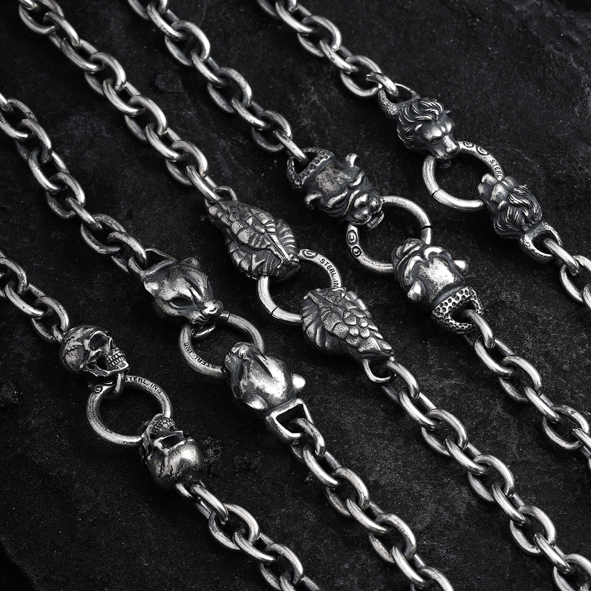 Chrome Hearts Cross Ring - Gothic 925 Sterling Silver Jewelry | David Studio