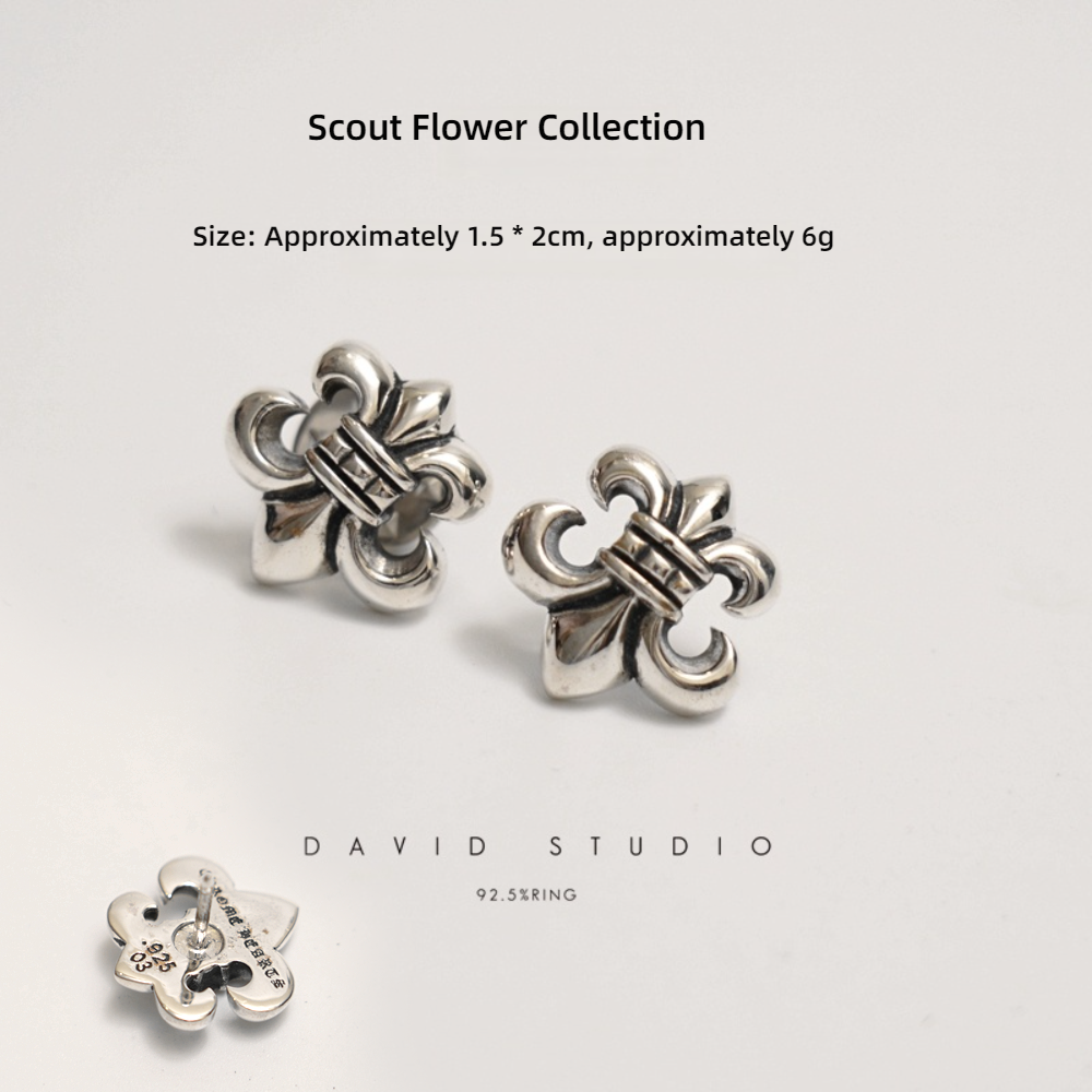 Chrome Hearts Cross Ring - Gothic 925 Sterling Silver Jewelry | David Studio