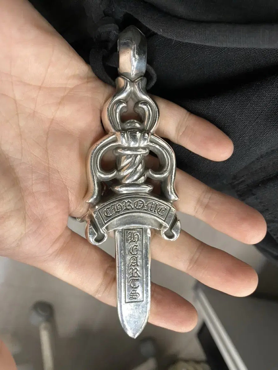 Chrome Hearts Cross Ring - Gothic 925 Sterling Silver Jewelry | David Studio