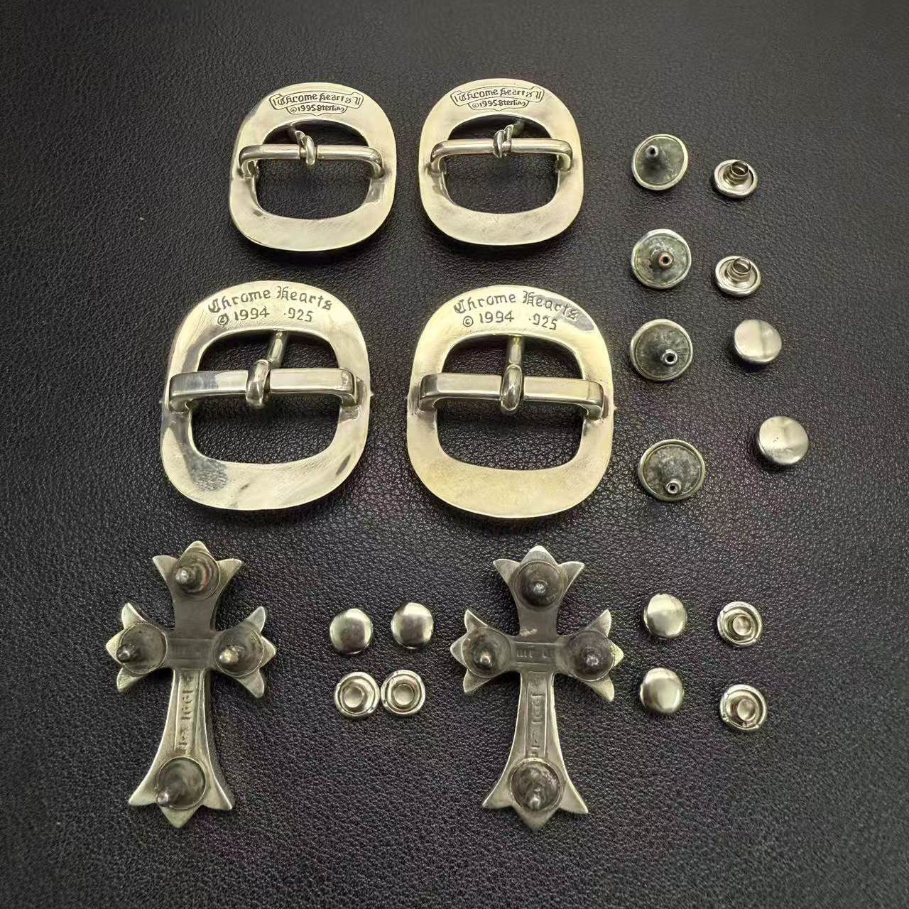 Chrome Hearts Cross Ring - Gothic 925 Sterling Silver Jewelry | David Studio