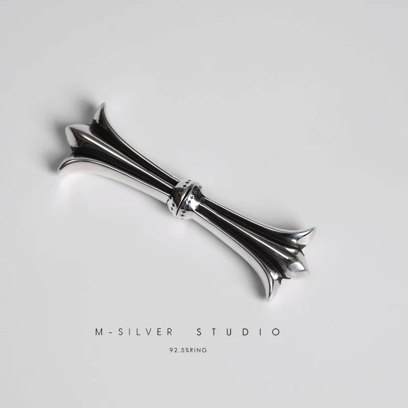 Chrome Hearts Cross Ring - Gothic 925 Sterling Silver Jewelry | David Studio