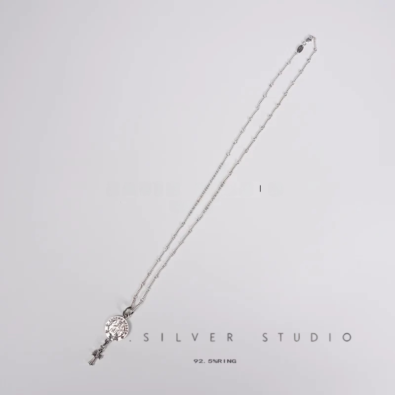 Chrome Hearts Cross Ring - Gothic 925 Sterling Silver Jewelry | David Studio