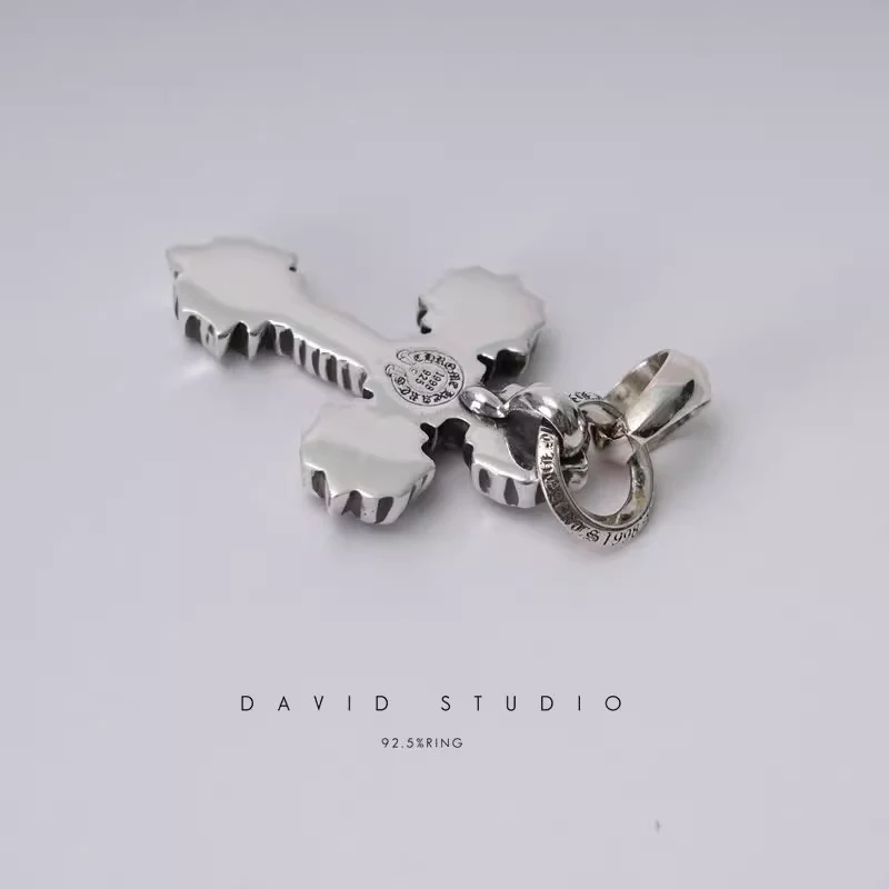 Chrome Hearts Cross Ring - Gothic 925 Sterling Silver Jewelry | David Studio