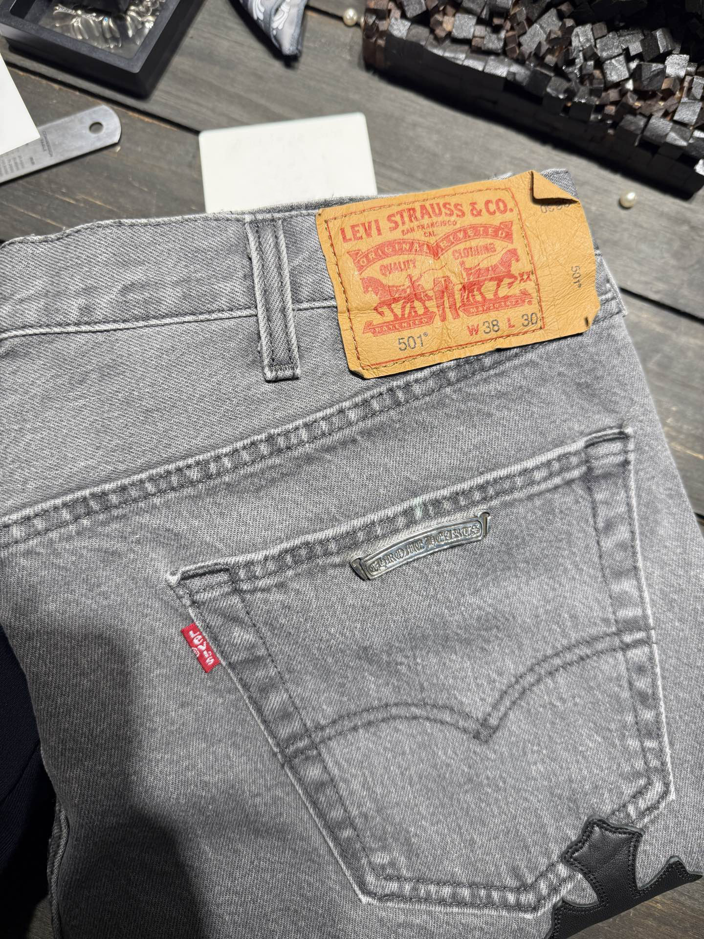 Chrome Hearts Cross Ring - Gothic 925 Sterling Silver Jewelry | David Studio