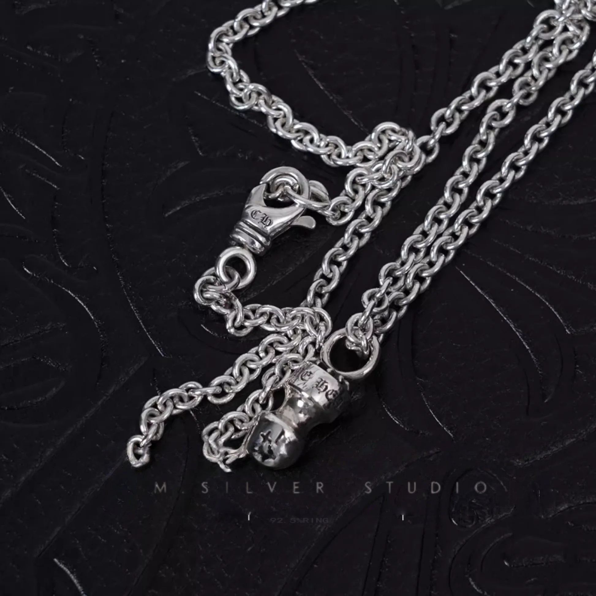 Chrome Hearts Cross Ring - Gothic 925 Sterling Silver Jewelry | David Studio