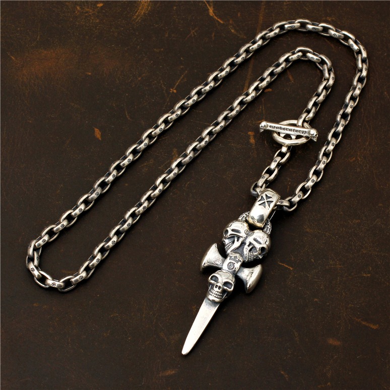 Chrome Hearts Cross Ring - Gothic 925 Sterling Silver Jewelry | David Studio