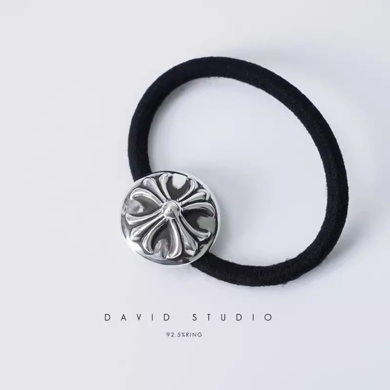 Chrome Hearts Cross Ring - Gothic 925 Sterling Silver Jewelry | David Studio