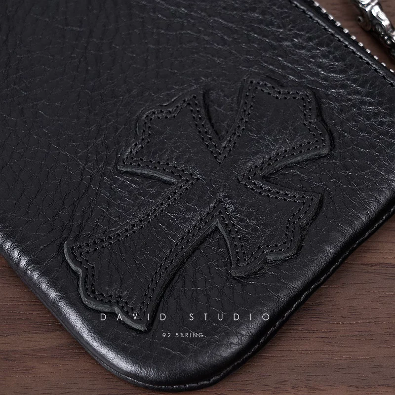 Chrome Hearts Cross Ring - Gothic 925 Sterling Silver Jewelry | David Studio