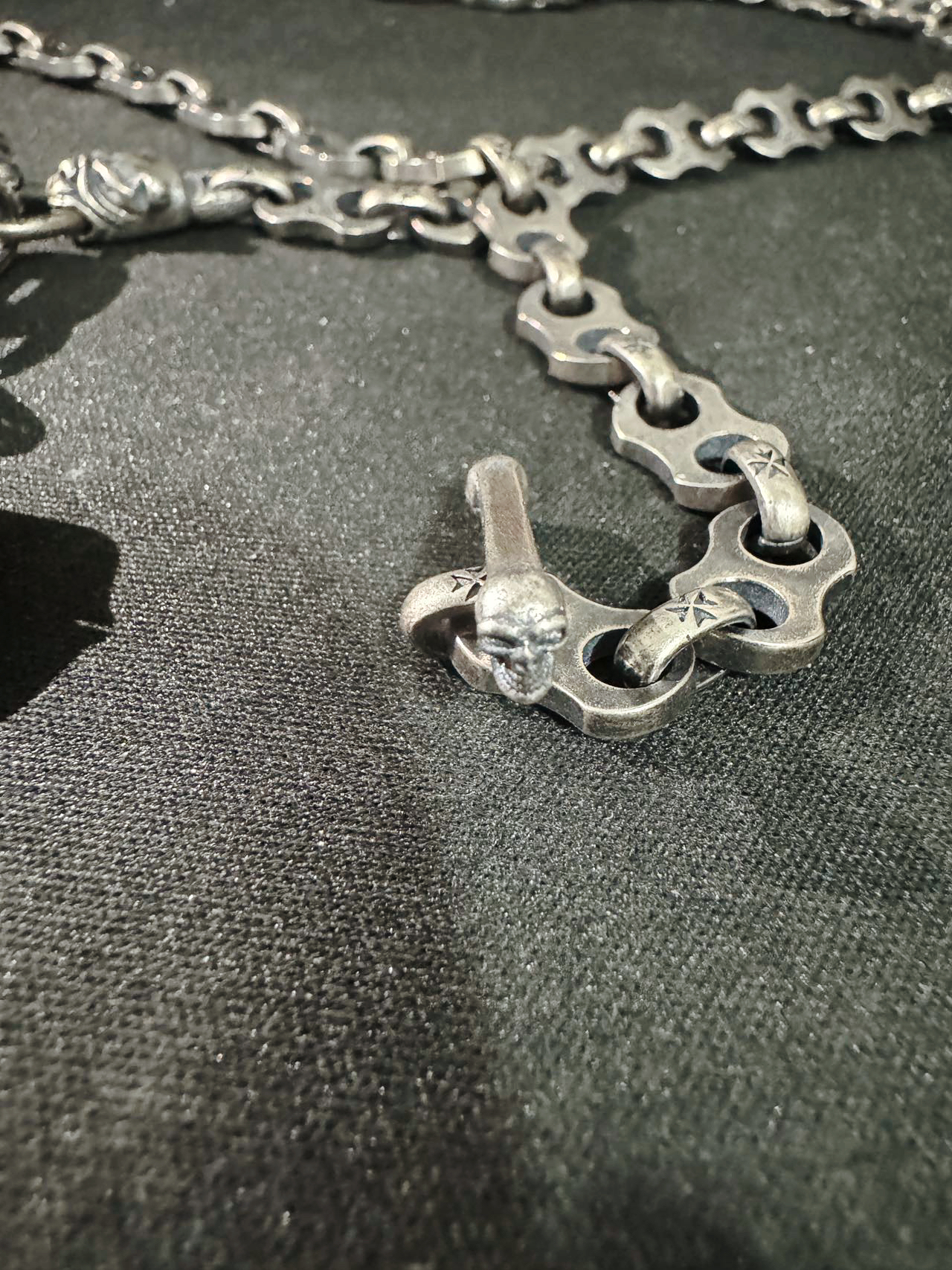 Chrome Hearts Cross Ring - Gothic 925 Sterling Silver Jewelry | David Studio